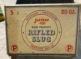 Vintage Peters 20ga No. 200 Rifled Slug (5) - 3 of 5