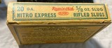 Vintage Remington 20ga Nitro Express Rifled Slugs (4) - 4 of 4