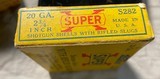 Vintage Western Super X 20 ga box with rifled slugs - 6 of 6