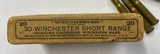 Vintage box Winchester .30 cartridges, Model 1894 (5) cartridges - 6 of 7