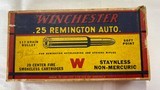 WINCHESTER .25 Remington Auto or Stevens - 1 of 11