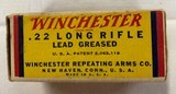 Vintage Winchester .22 Long Rifle Full Box - 7 of 10