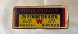 Vintage Winchester .25 Remington automatic - 7 of 7