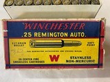 Vintage Winchester .25 Remington automatic - 3 of 7
