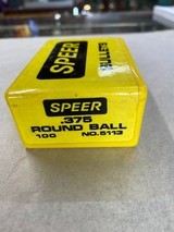Speer Round Bullets .375 Round Balls Sealed pkg No. 5113 - 2 of 3