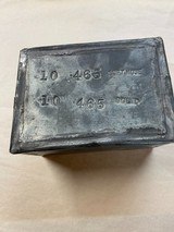 Antique .465 Solid and .465 Soft Nose encased in steel, sealed case (10 of ea) - 1 of 3