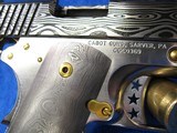 Cabot Gun’s Damascus Ladder Deluxe 1911 45 ACP Loaded! - 7 of 10
