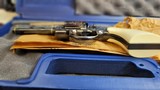 Colt Python 4" 357 Mag engraved with gold inlay and case MINT* - 8 of 9