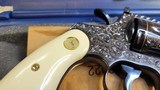 Colt Python 4" 357 Mag engraved with gold inlay and case MINT* - 6 of 9