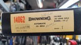 Browing Automatic 22 Takedown Rifle 22Lr. 19 1/4