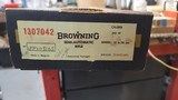Browning Semi-Automatic Rifle Made in Belgium, 243 Winchester Cal. As New In Box Standered Grade - 3 of 13