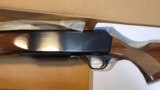 Browning Semi-Automatic Rifle Made in Belgium, 243 Winchester Cal. As New In Box Standered Grade - 4 of 13