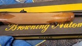 Browning Semi-Automatic Rifle Made in Belgium, 243 Winchester Cal. As New In Box Standered Grade - 11 of 13