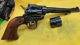 Ruger Single Six Maginum Revolver with 22LR Cylinder Excellent Condition Free Shipping - 2 of 6