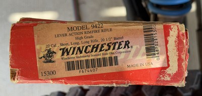 Winchester 9422 High Grade Coon & Hound Engraved .22LR, Extra Fancy Wood - Image 8 of 9