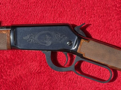 Winchester 9422 High Grade Coon & Hound Engraved .22LR, Extra Fancy Wood - Image 4 of 9