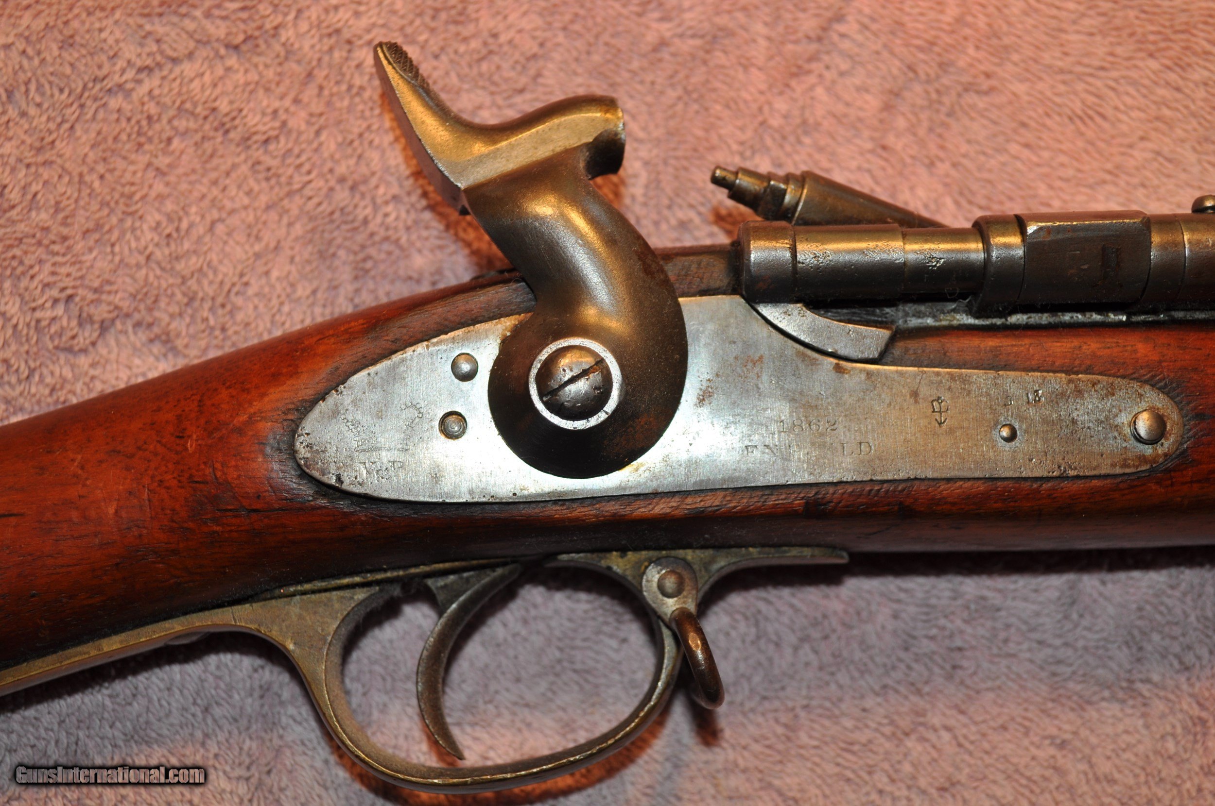 Snider Enfield Mark II* Carbine, dated 1862, .577 Cal