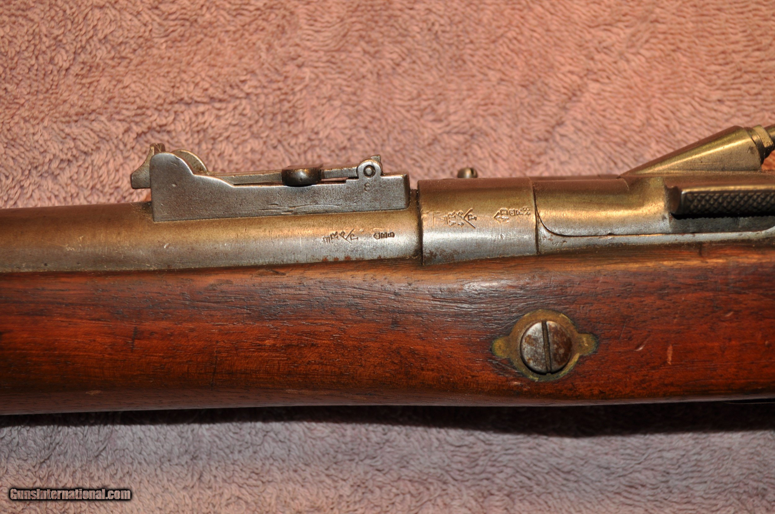 Snider Enfield Mark II* Carbine, dated 1862, .577 Cal