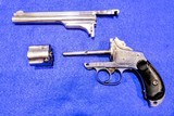 Merwin, Hulbert, and Co. 4th Model Double Action Pocket Revolver with Folding Hammer Spur, 5-1/2
