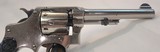 Smith & Wesson .32 Long Hand Ejector Revolver Nickel - 6 of 12