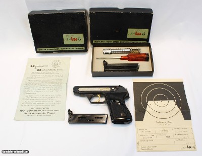 H&K HK4 .380ACP. .22lr 100 Year Anniversary 2 Barrel Set