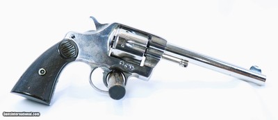 Colt DA-38 .38 Long Colt RARE Nickel Rough Riders 1897