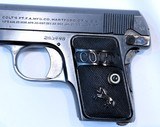 Colt M1908 1908 Vest Pistol .25 ACP. 1921 - 9 of 12