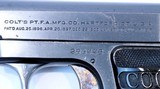 Colt M1908 1908 Vest Pistol .25 ACP. 1921 - 8 of 12