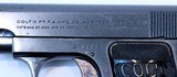 Colt M1908 1908 Vest Pistol .25 ACP. 1921 - 5 of 12