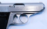 Walther Interarms PPK 380 ACP. Stainless - 5 of 13