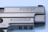 Sig Sauer P220 ST .45 ACP. - 9 of 15