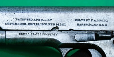 Colt Model 1911 .45 ACP Pistol - Serial #398076 - 1949 Arsenal Rebuild - Image 7 of 13
