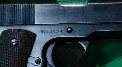 Colt Model 1911 .45 ACP Pistol Early Production Frame - Image 7 of 11