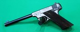 High Standard Model A 22lr 6-3/4" Barrel 3 Mags - Image 2 of 10