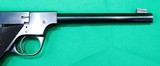 High Standard Model A 22lr 6-3/4" Barrel 3 Mags - Image 5 of 10