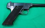 High Standard Model A 22lr 6-3/4" Barrel 3 Mags - Image 6 of 10