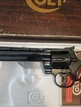 Colt Python .357 Magnum 6in Barrel Blued Finish - 3 of 4