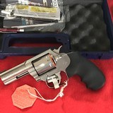 Colt Cobra King Cobra Revolver Double 357 Magnum 3" 6 Rd Black Hogue Overmolded Grip S S - 6 of 7