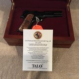 RARE TALO COLT NATIONAL MATCH ‘ROYAL GOLD CUP’ “ONE OF 300” - 8 of 11