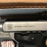 SMTH and WESSON SW22 VICTORY 22 LR Semi-Auto Pistol - 11 of 12