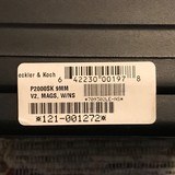 HECKLER & KOCH P2000SK (V2) 9mm SEMI-AUTO PISTOL - W/SIGLITE N/S - 3 of 6