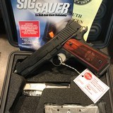 SIGSAUER -3- GUN TEXAS SET 1911-45-TX, E26-9-TX (P226R).
& 238-380-TX - 1 of 15