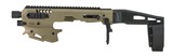 Command Arms MCKT MCK Standard Conversion Kit Fits Glock 17/19/19X/22/23/31/32/45 Gen3-5 FDE PISTOL BRACE - 3 of 5