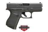 GLOCK G43 US 9MM PST 6RD FIXED SIGHTS - 1 of 6