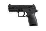 SIG SAUER P320 CARRY 9mm SEMI-AUTO BLK W/ 2 17-RD MAGAZINES - 1 of 7