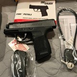 SIG SAUER P365 SAS SEMI-AUTO PISTOL 9mm New in Box - 3 of 9