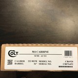 COLT M4 CARBINE 5,56 SEMI-AUTO RIFLE 16” Blk - 4 of 12