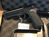 BERETTA 92 M-9 SEMI-AUTO PISTOL 9mm W/ 2-15Rd mags - 2 of 8