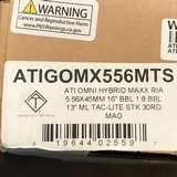 ATI ATIATIGOMX556MTS Omni Hybrid Maxx 5.56x45mm NATO 16" 30+1 Black Black 6 Position Rogers Super-Stoc Stock Black Polymer Grip Right Hand - 3 of 6