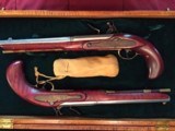 Flintlock Queen Ann Dueling Pistols Handmade Pair - 3 of 15